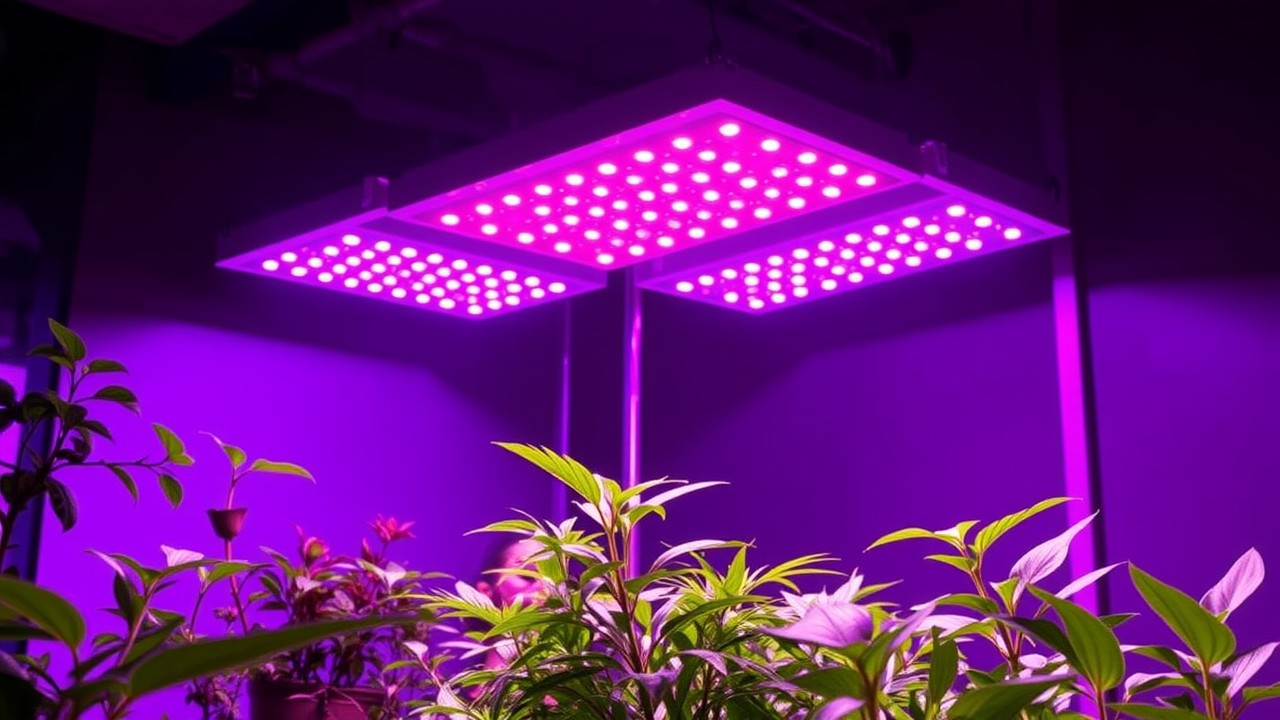 LED Grow Lights for indoor plants